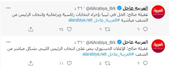 عقيلة صالح يؤكد ضرورة الانتخابات المباشرة