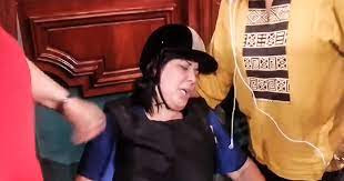 الاعتداء على النائبة عبير موسى