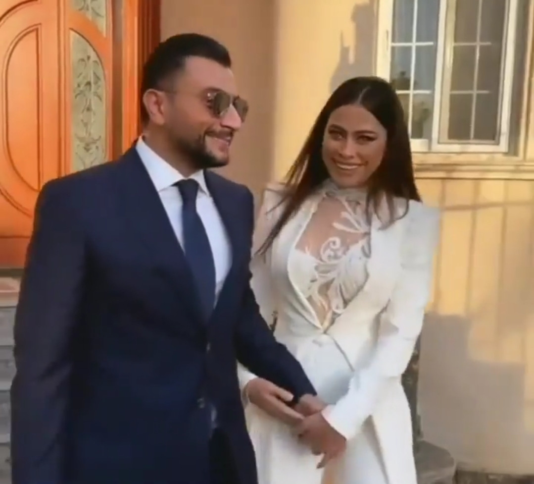 عقد قران هاجر أحمد