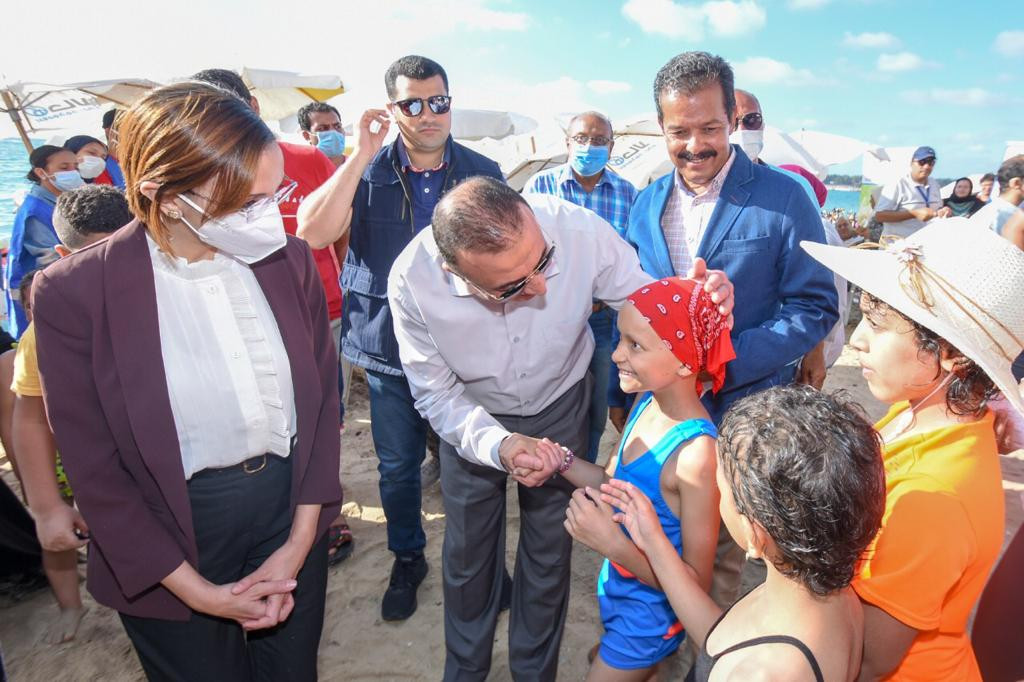 جانب من الزيارة