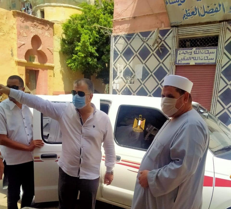 انهيار شرفة عقار فى الإسكندرية