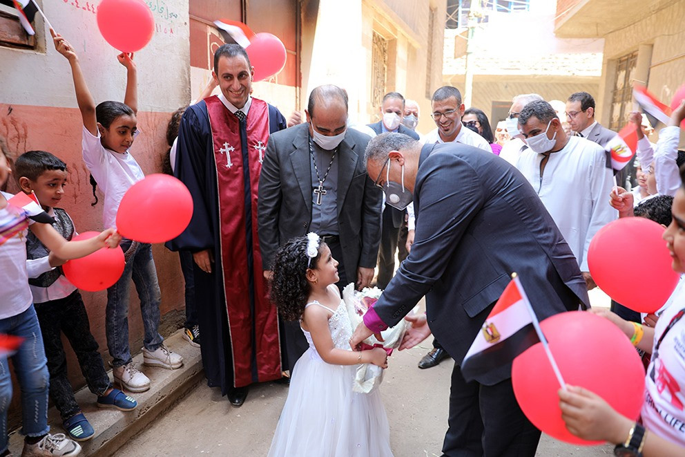 زيارة رئيس الإنجيلية للمنيا