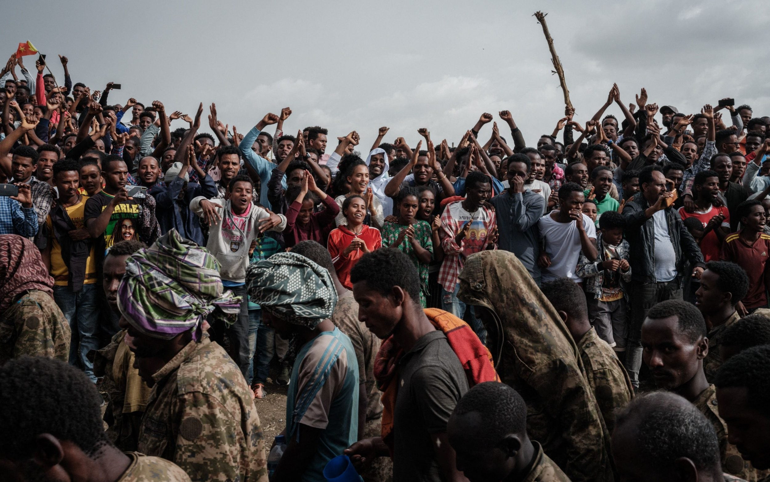 أسرى الجيش الإثيبوبى لدى تيجراى