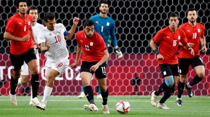 المنتخب الأولمبى