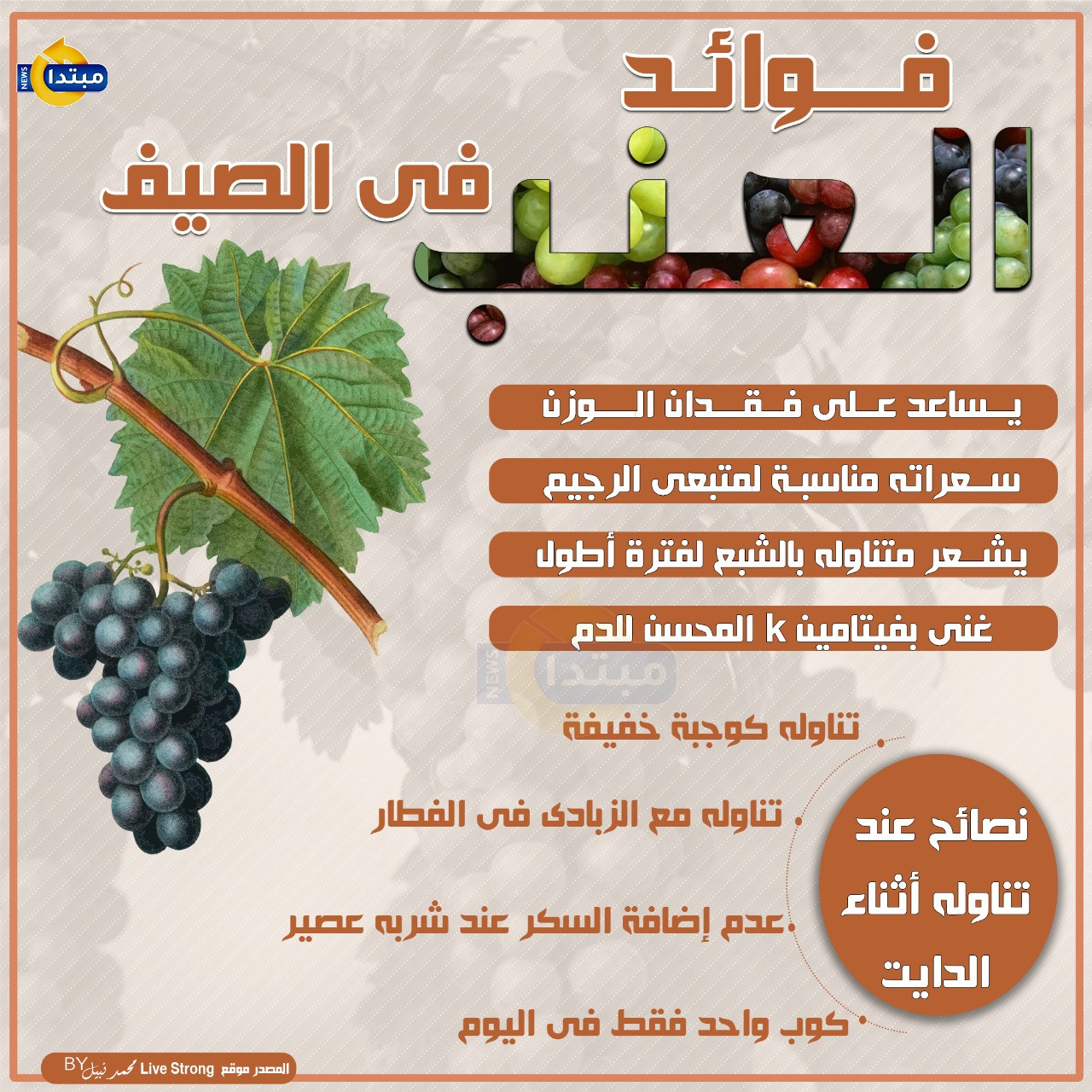 العنب