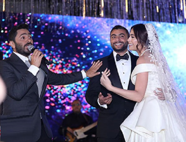 حفل زفاف الفنانة هاجر أحمد