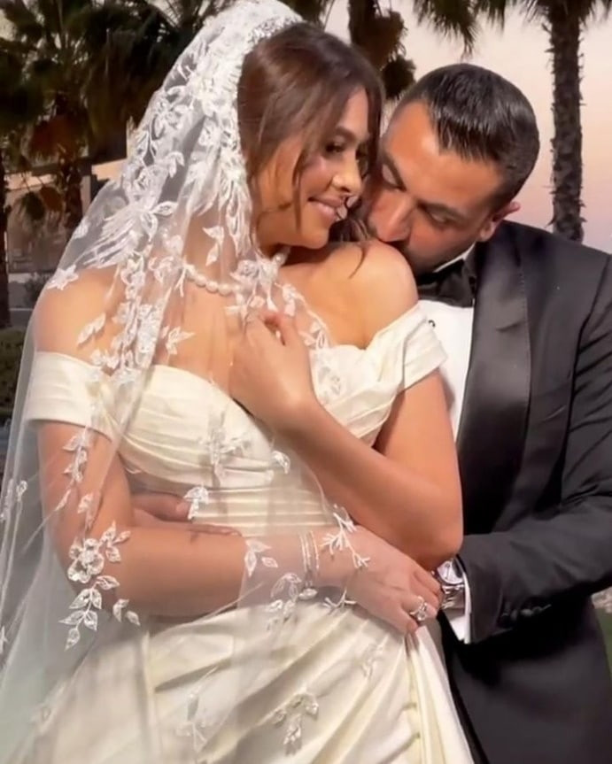 حفل زفاف الفنانة هاجر أحمد