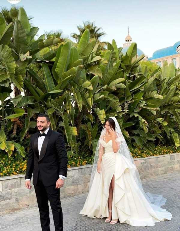 حفل زفاف الفنانة هاجر أحمد