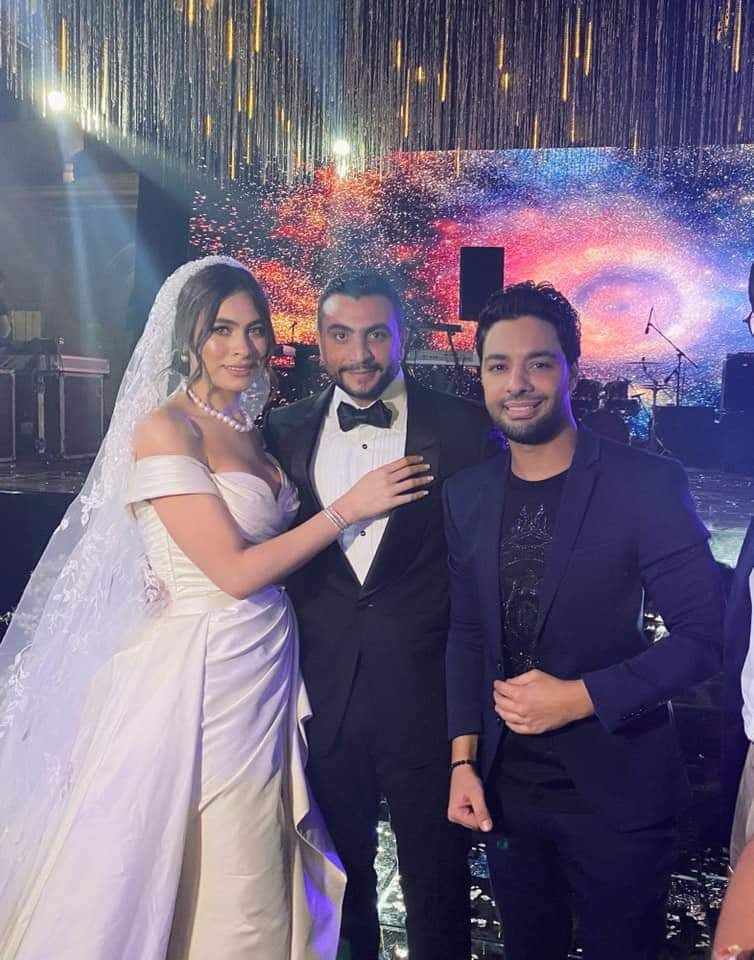 حفل زفاف الفنانة هاجر أحمد
