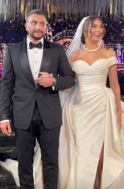 حفل زفاف الفنانة هاجر أحمد