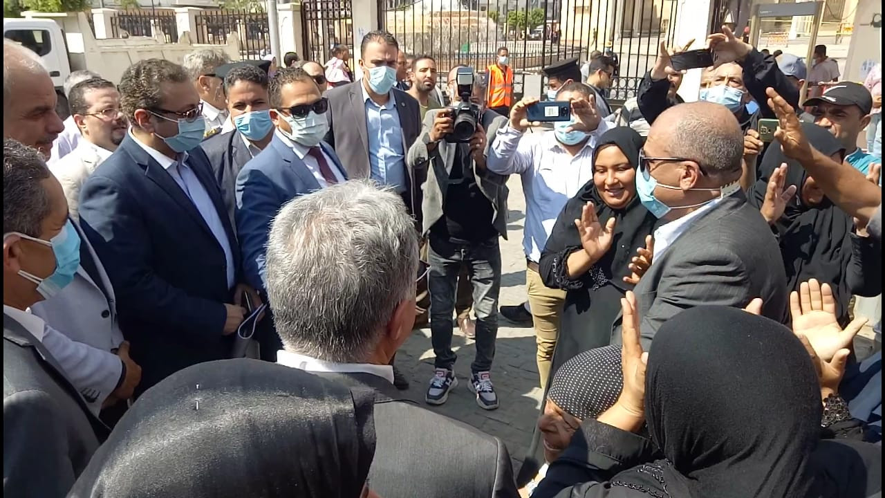 وفد لجنة الإدارة المحلية بمجلس النواب