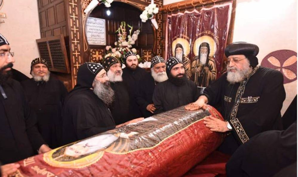 الصلاة على الأنبا إبيفانيوس