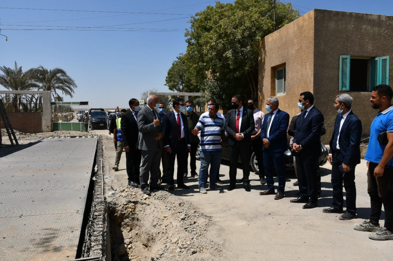 محافظ الفيوم ورئيس هيئة تنمية الصعيد