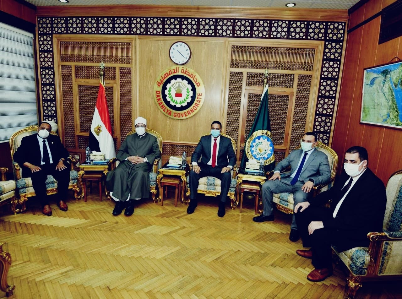 وزير الأوقاف ومحافظ الدقهلية