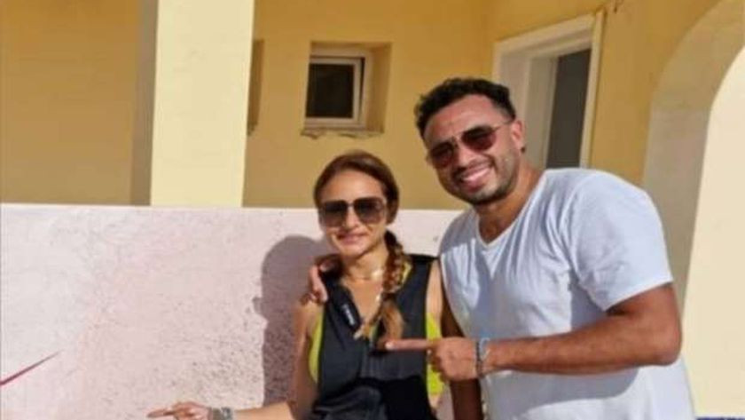 نيللى كريم وهشام عاشور