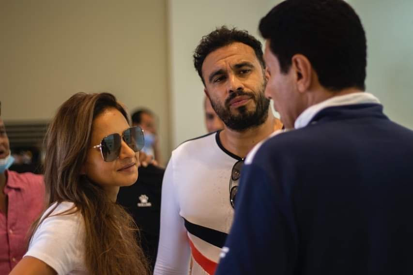 نيللى كريم وهشام عاشور