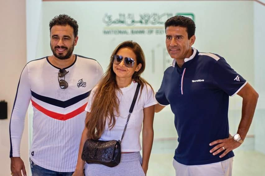 نيللى كريم وهشام عاشور