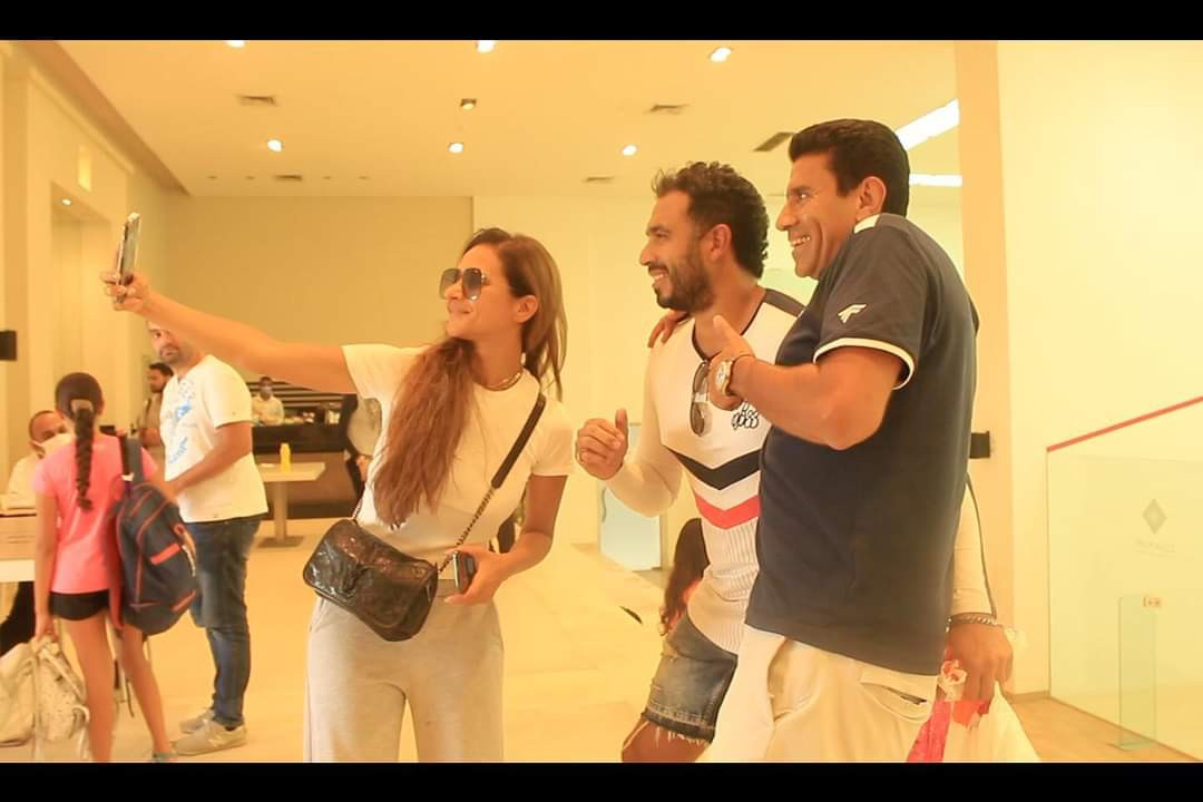 نيللى كريم وهشام عاشور