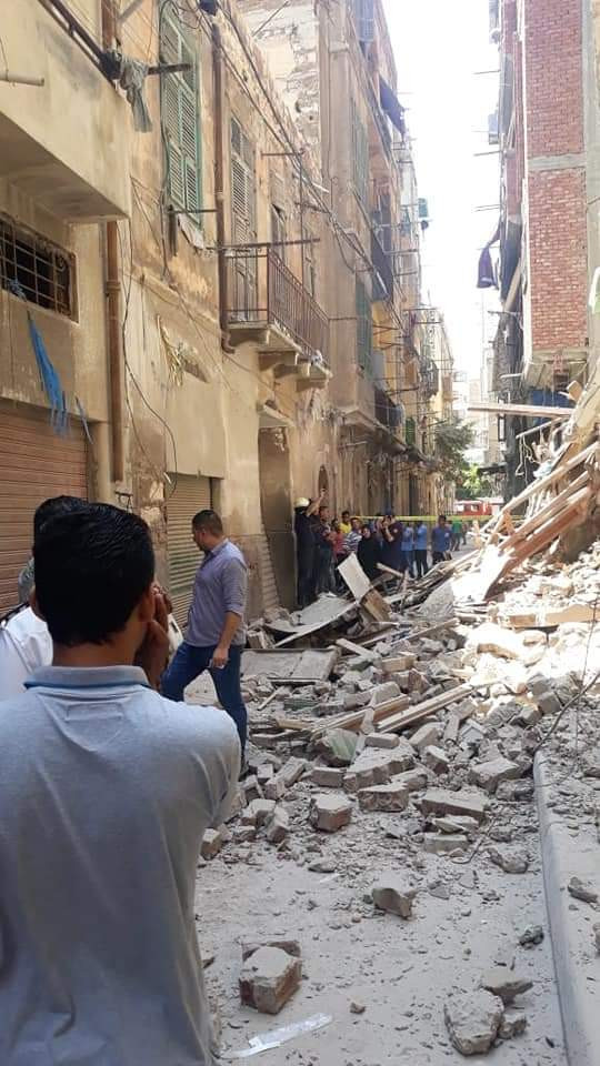 آثار الحادث