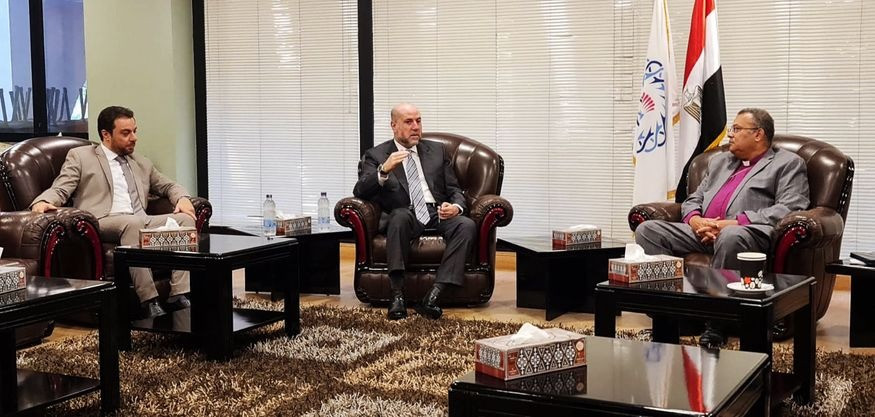 رئيس الطائفة الإنجيلية وقاضى قضاة فلسطين