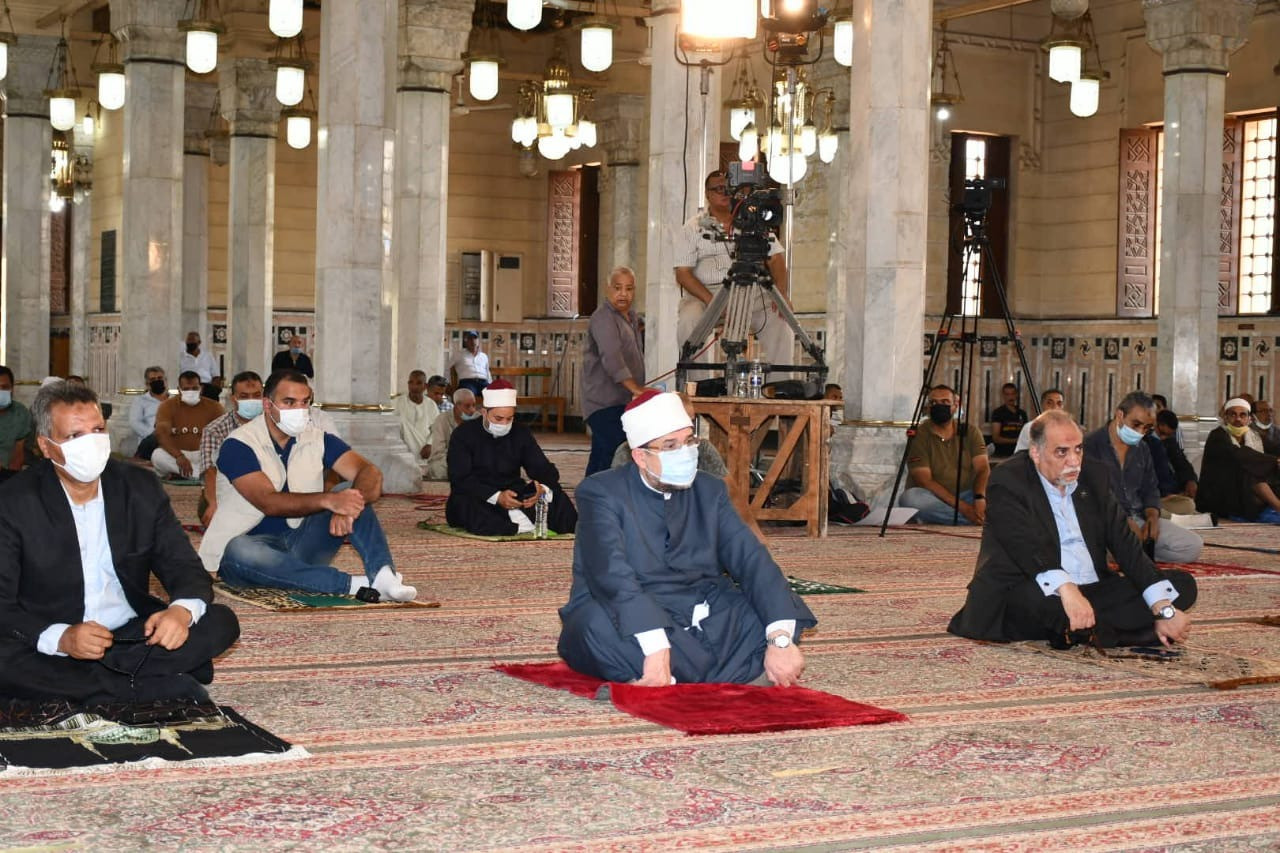 وزير الأوقاف فى خطبة الجمعة