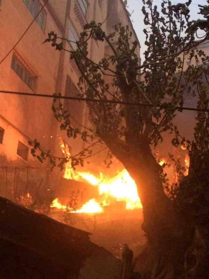 حرائق تيزى وزو الجزائرية