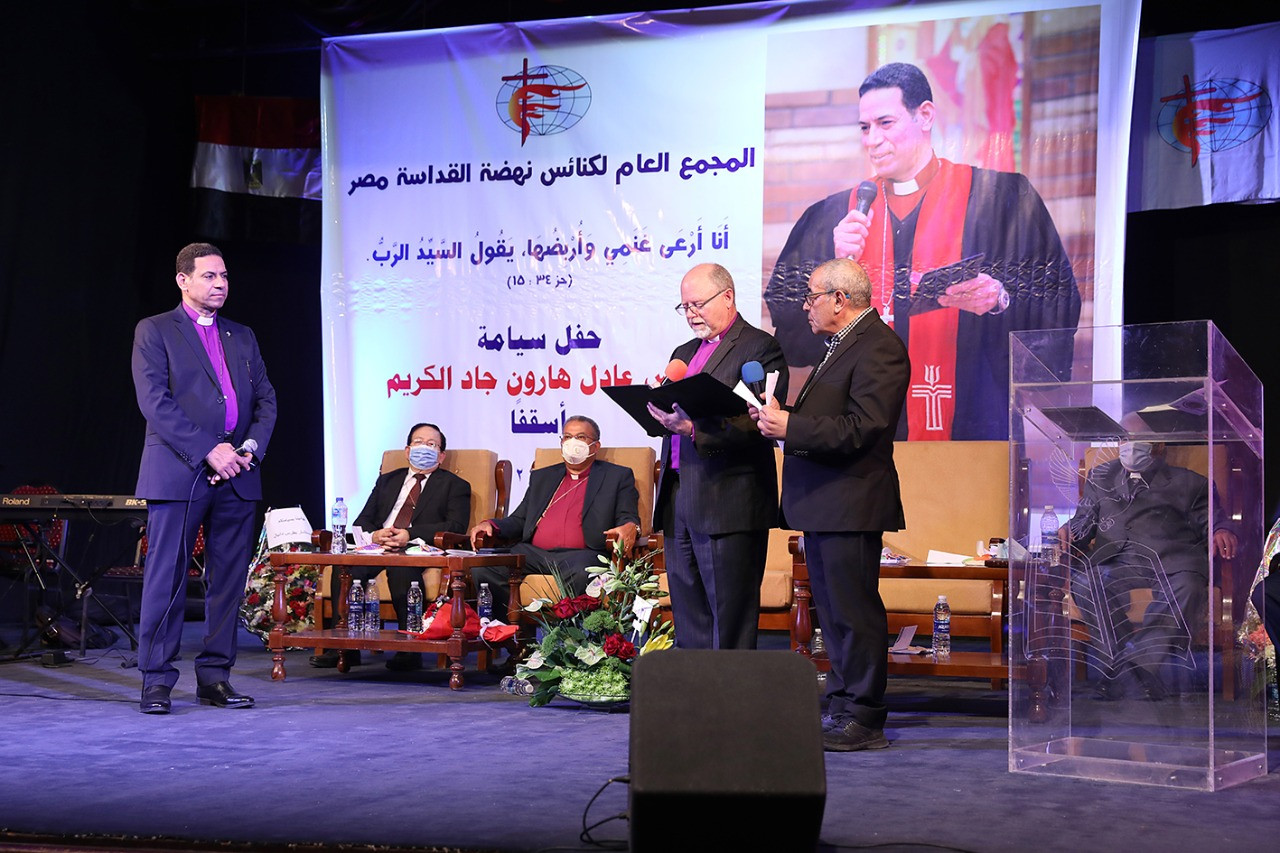 تنصيب أسقف كنائس نهضة القداسة الإنجيلية