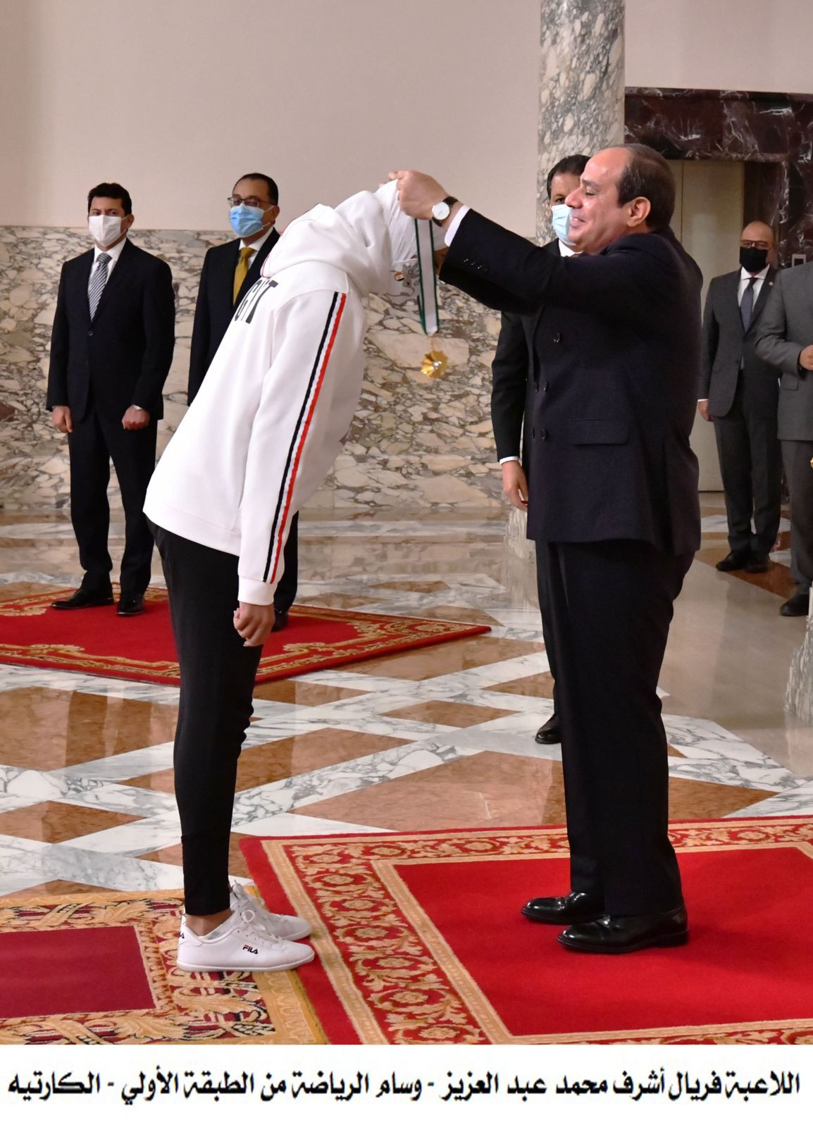 الرئيس السيسى يكرم أبطال مصر
