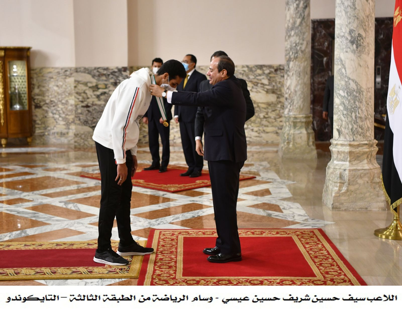 الرئيس السيسى يكرم أبطال مصر