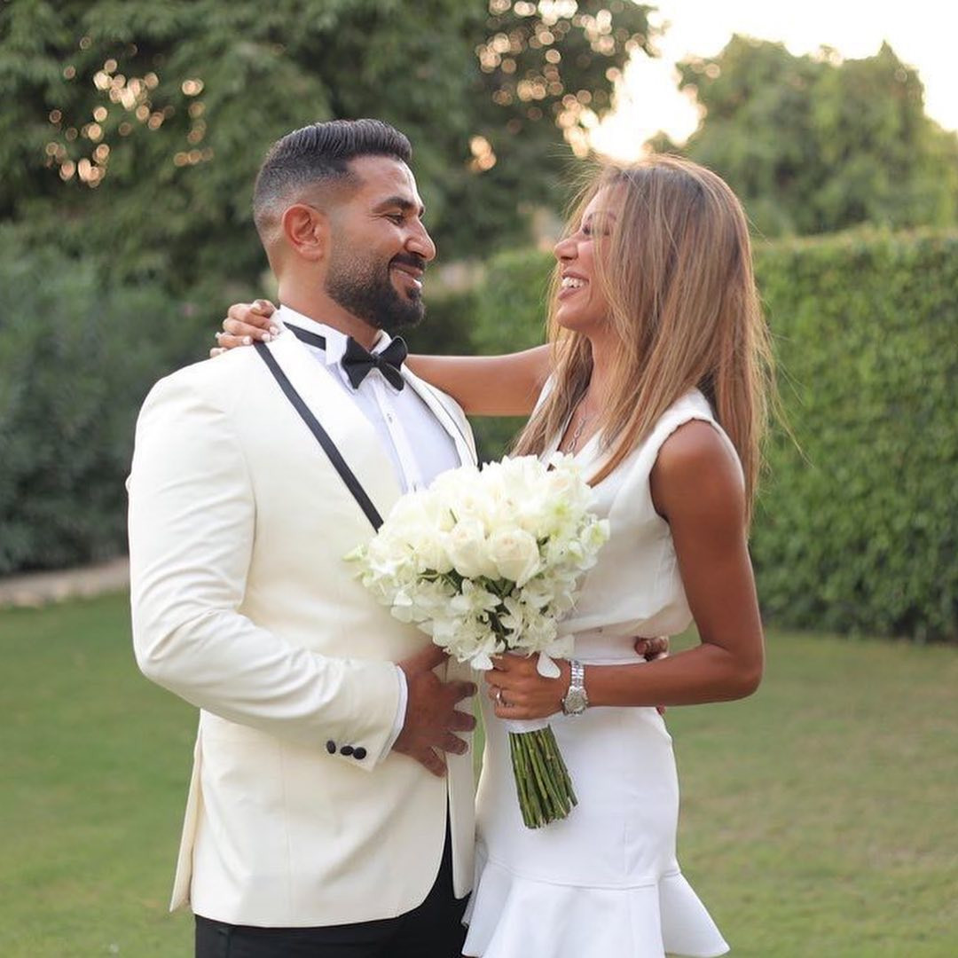 عقد قران أحمد سعد وعلياء بسيونى