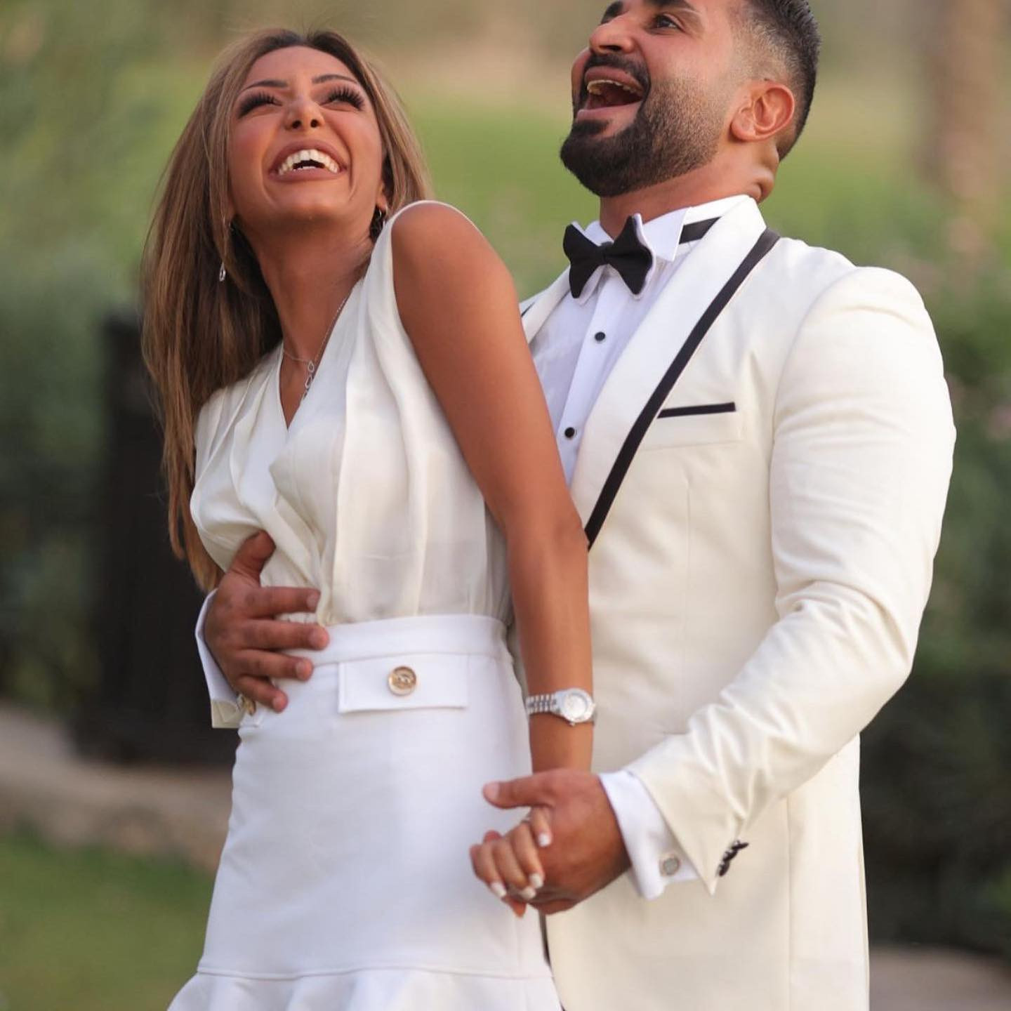 عقد قران أحمد سعد وعلياء بسيونى