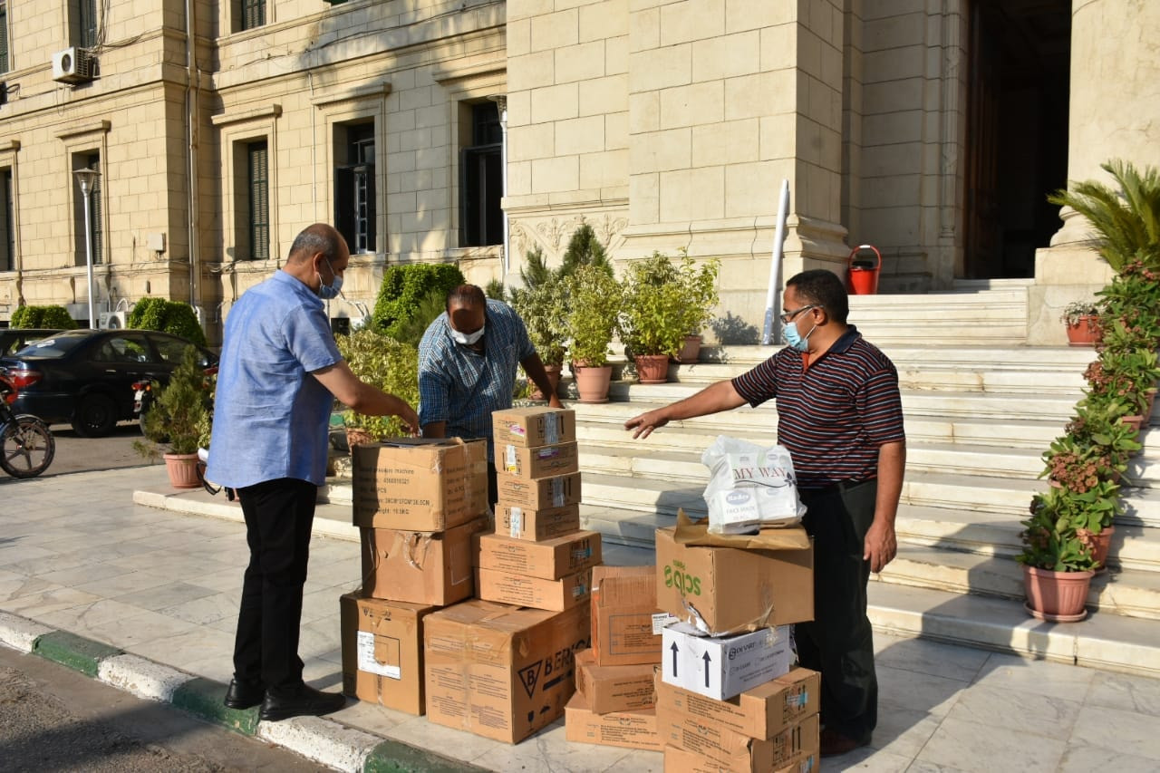 قافلة جامعة القاهرة