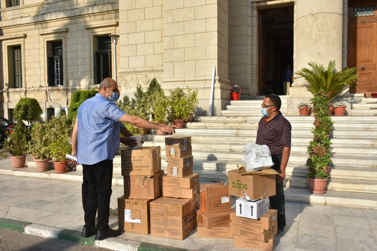 قافلة جامعة القاهرة