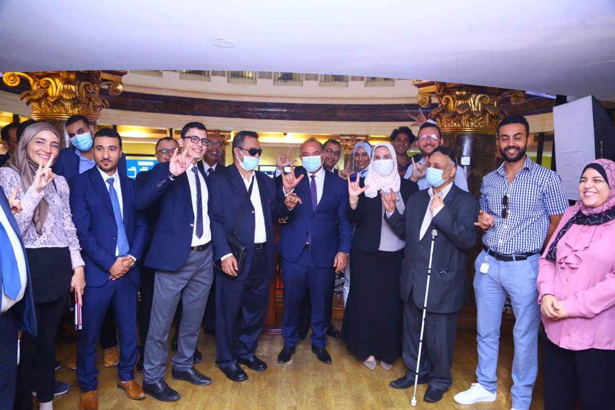 وزيرة التضامن ورئيس البورصة