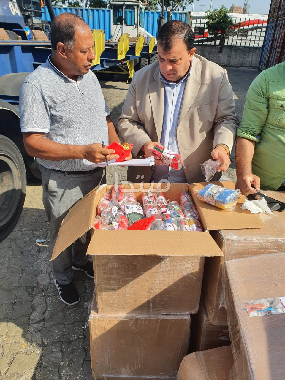 إحباط تهريب معسل