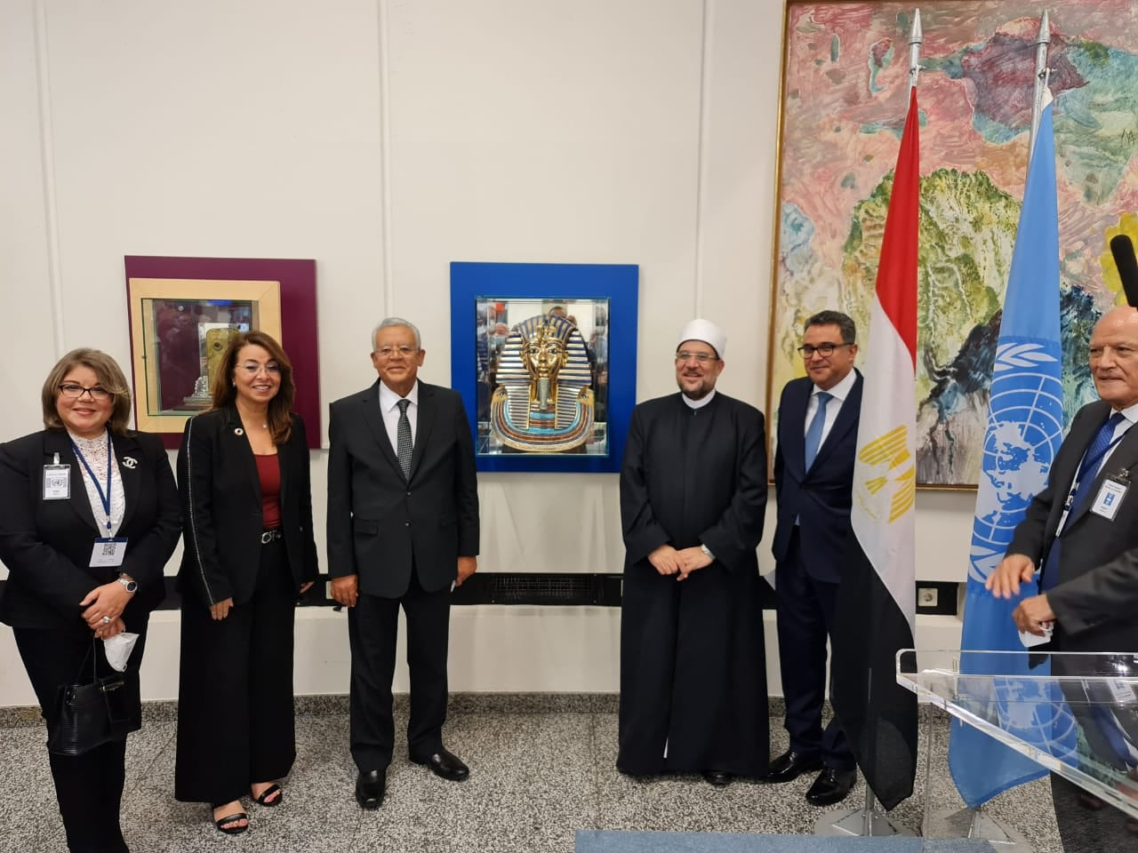 نشاط مكثف ولقاءات هامة لوزير الأوقاف بفيينا