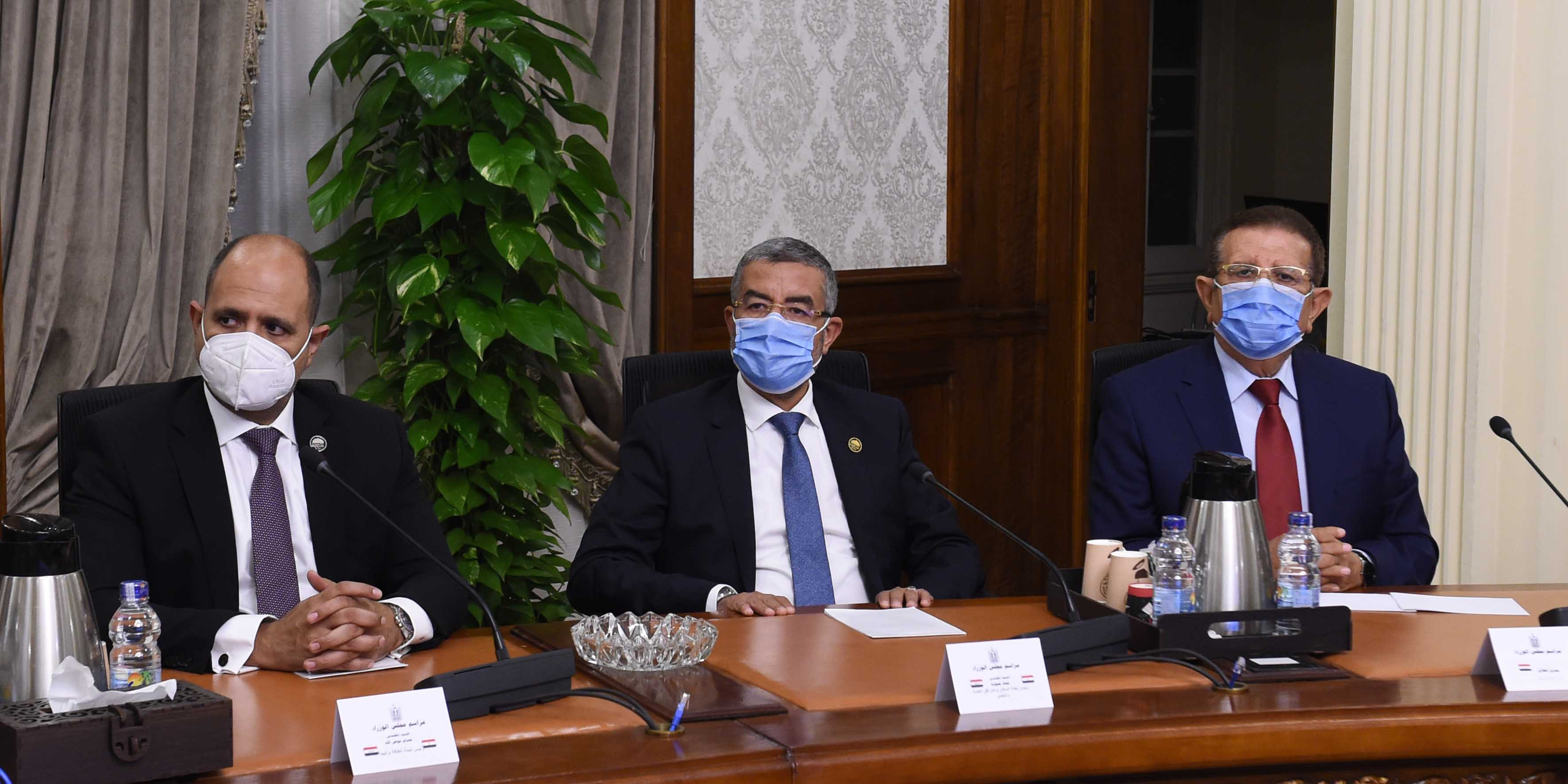 مدبولى يستقبل رئيس مجلس النواب العراقى