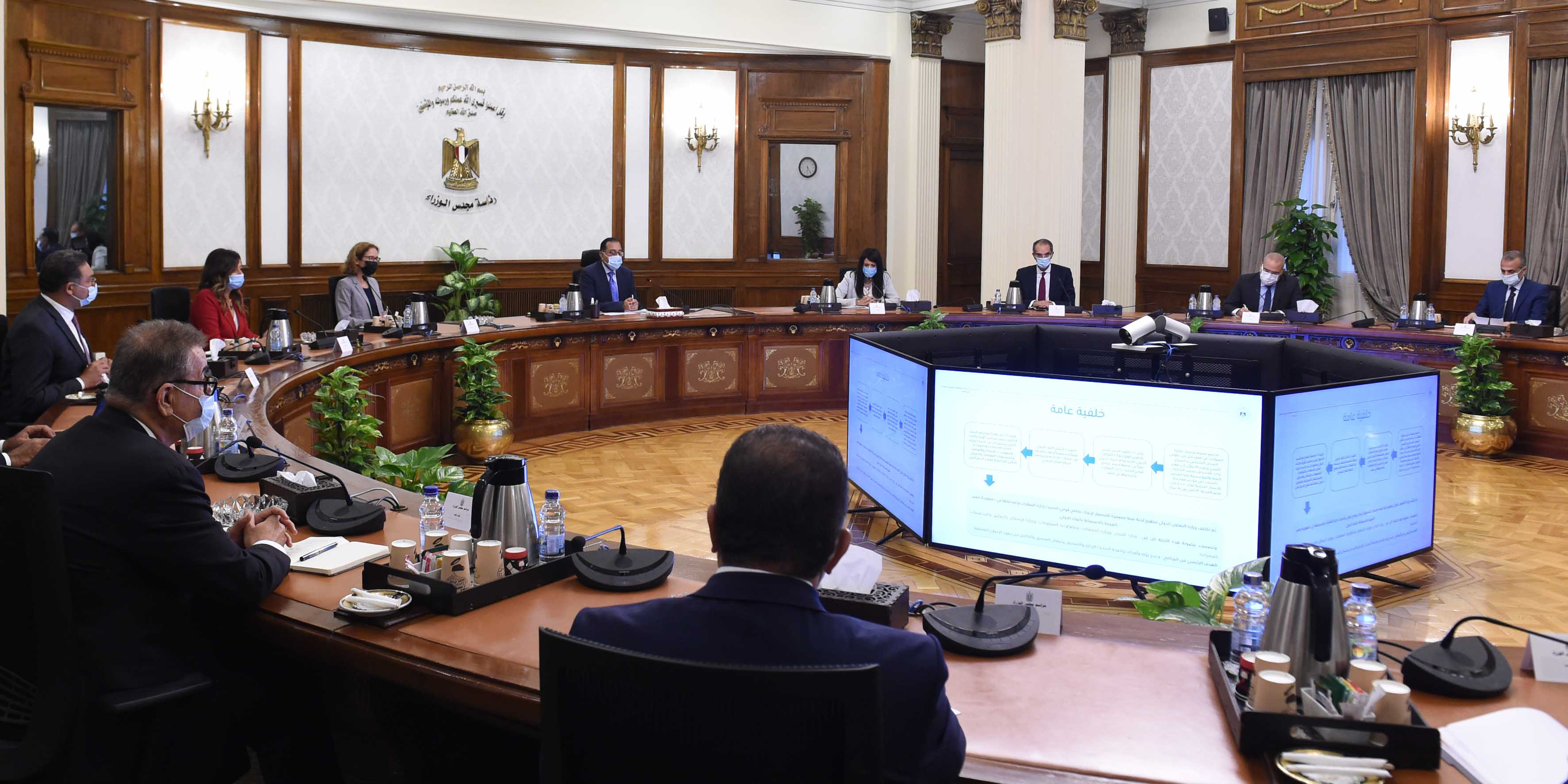 مدبولى وبعثة البنك الدولى