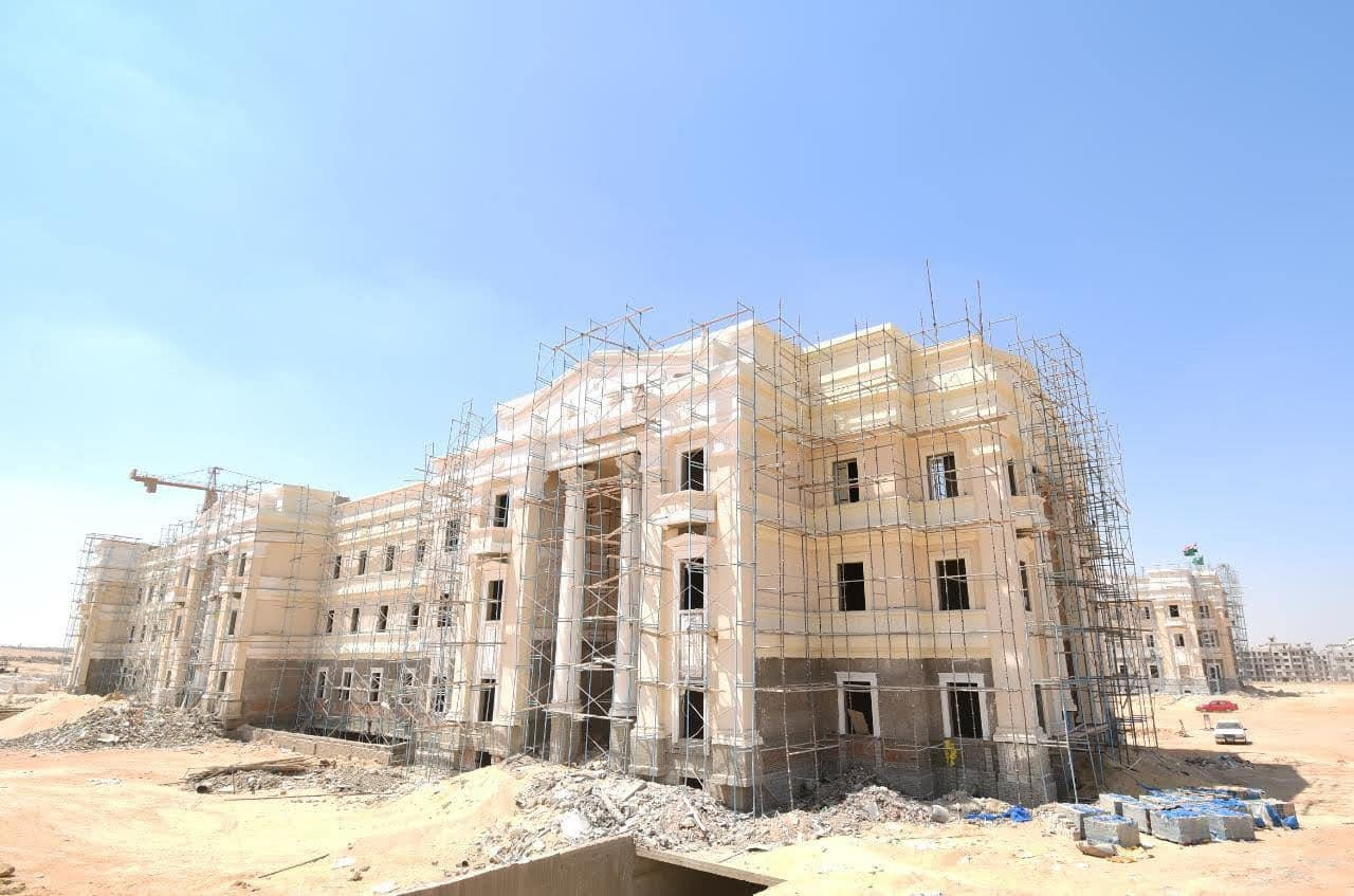 تنفيذ أعمال مشروع جامعة القاهرة الدولية