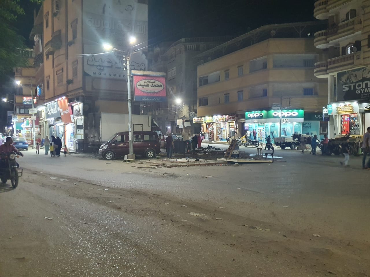 حملات مكبرة لإعادة الانضباط بمدينة عزبة البرج