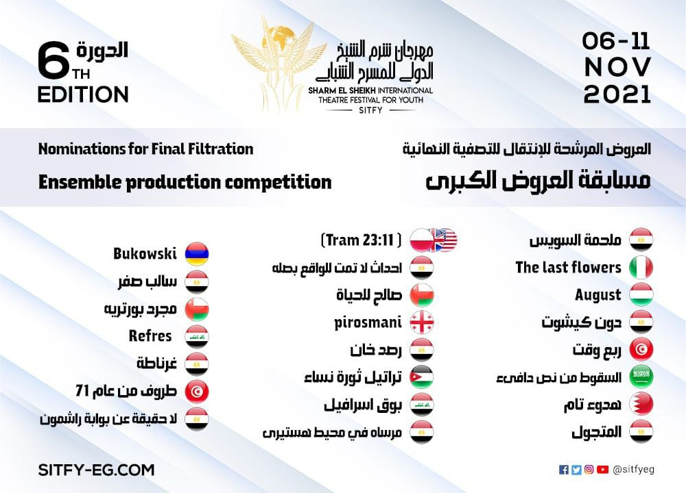 مهرجان شرم الشيخ الدولى للمسرح الشبابى