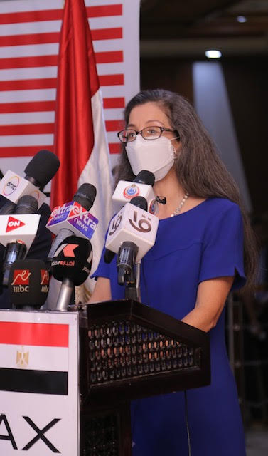 القائمة بأعمال السفير الأمريكى بالقاهرة