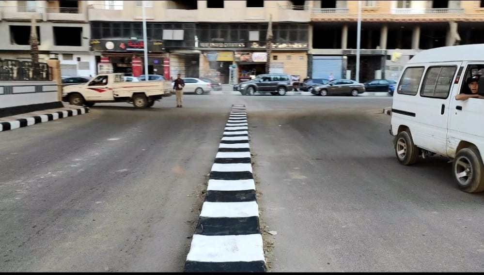 محافظ الجيزة يتابع تجهيزات كبارى السيارات