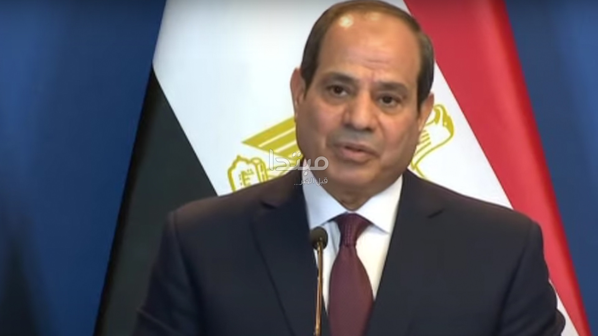 الرئيس السيسى مع رئيس الوزراء المجرى