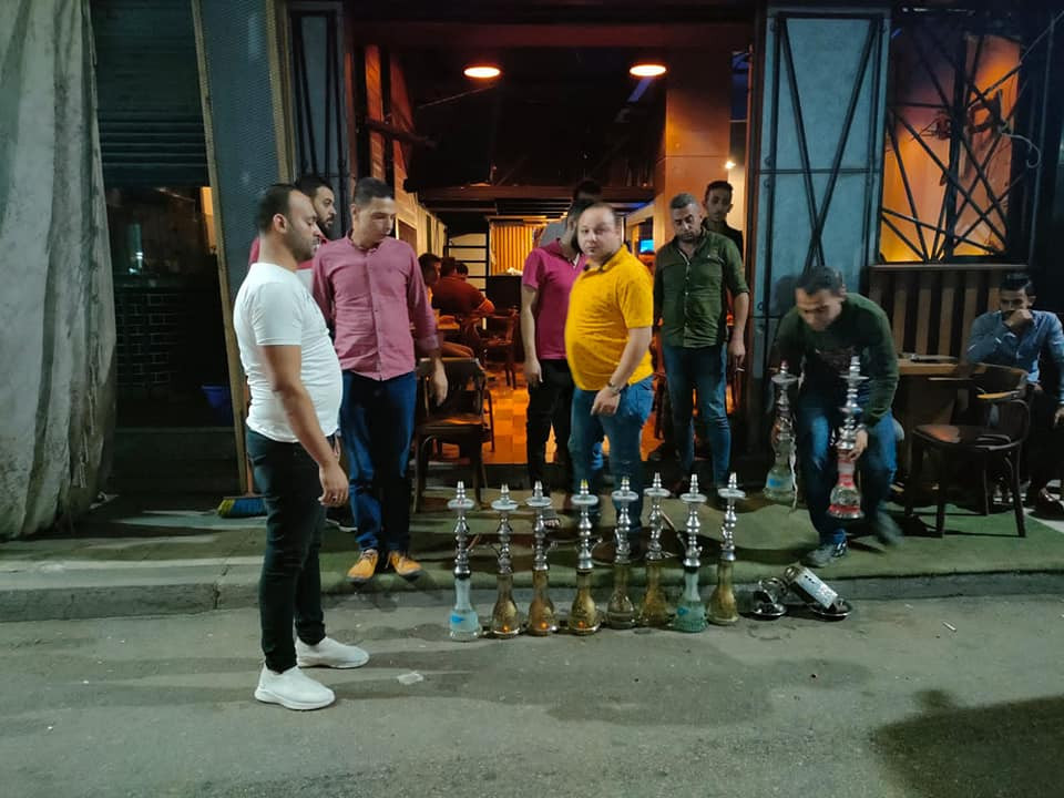 إغلاق محال فى الإسكندرية
