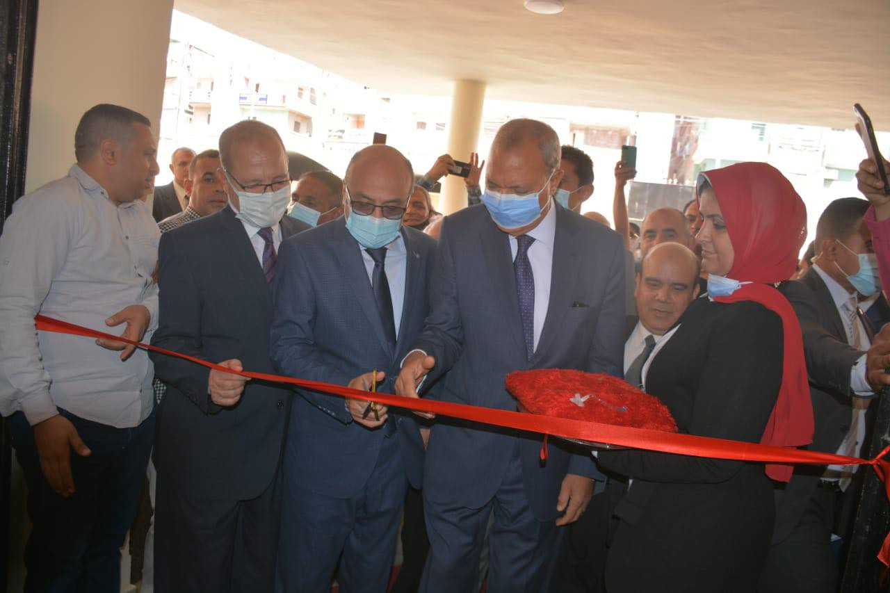 وزير العدل يفتتح مبنى محكمة طوخ