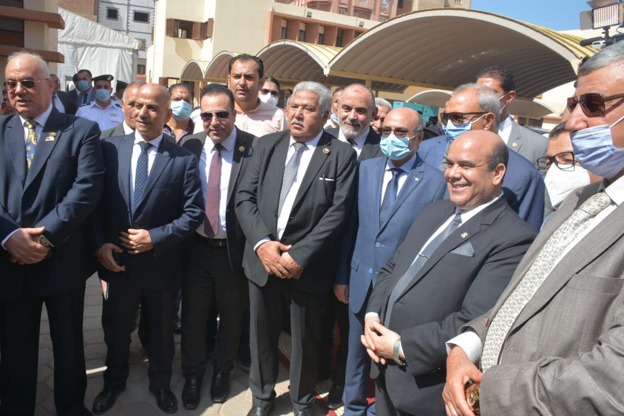 وزير العدل يفتتح مبنى محكمة طوخ