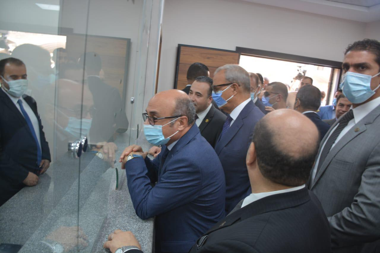 وزير العدل يفتتح مبنى محكمة طوخ