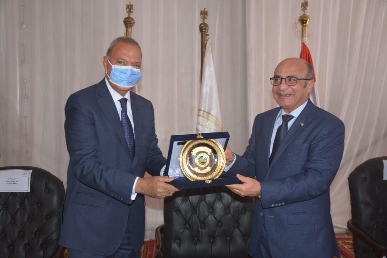 وزير العدل يفتتح مبنى محكمة طوخ