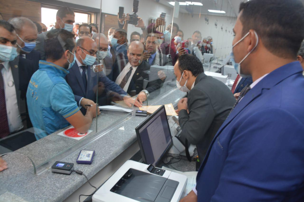 وزير العدل يفتتح مبنى محكمة طوخ